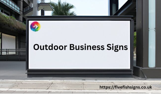 Ultimate Guide to Boosting Your Brand with Outdoor Business Signs Outdoor business sign showcasing a shop fascia with brand logo and clear directional signage to attract foot traffic.